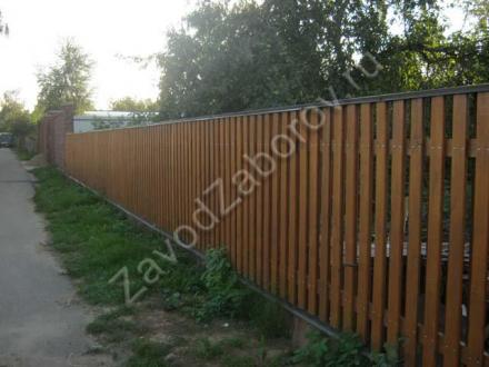 деревянный забор фото